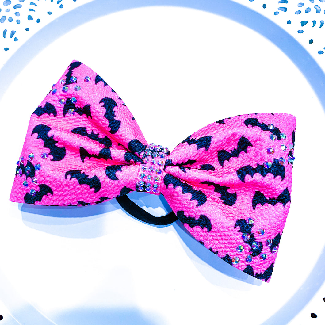 BUBBLEGUM PINK Bat Jumbo MUSE Tailless Cheer Bow