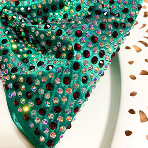 EMERALD Christmas Jumbo MUSE Tailless Cheer Bow
