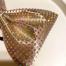 Load image into Gallery viewer, CHAMPAGNE Jumbo MUSE Tailless Cheer Bow