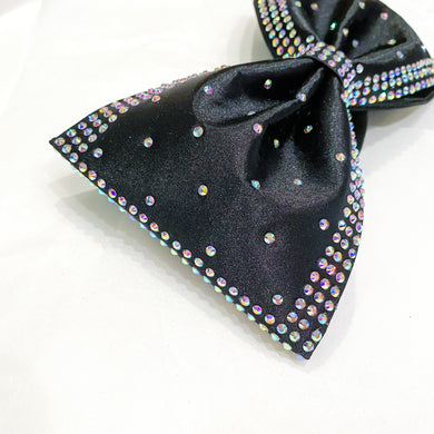 BLACK Jumbo MUSE Tailless Cheer Bow