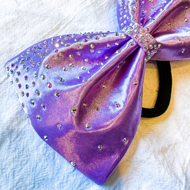 LAVENDER Jumbo MUSE Tailless Cheer Bow