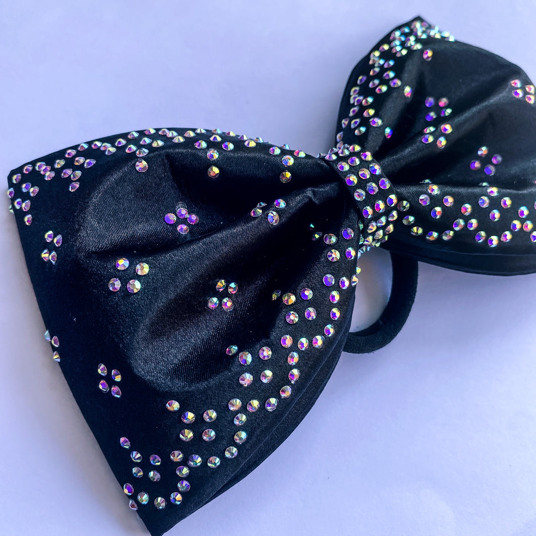 BLACK Jumbo MUSE Tailless Cheer Bow