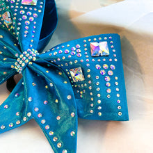 Load image into Gallery viewer, TEAL Sewn MOXIE Cheer Bow