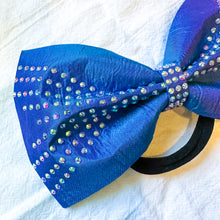 Load image into Gallery viewer, BLUE/PURPLE Shift Jumbo MUSE Tailless Cheer Bow