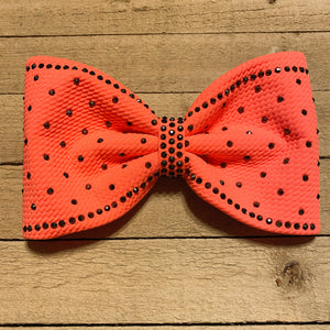 Neon Jumbo MUSE Tailless Cheer Bow (5 Colors)