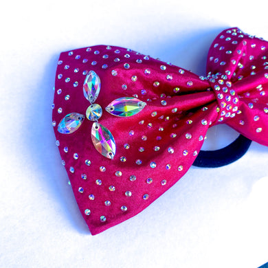 MAGENTA Jumbo MUSE Tailless Cheer Bow