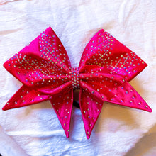 Load image into Gallery viewer, HOT PINK Sewn MOXIE Cheer Bow