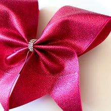 Load image into Gallery viewer, PINK Glitter Ribbon MOXIE Cheer Bow