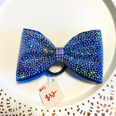 NAVY Jumbo MUSE Tailless Cheer Bow