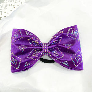 PURPLE Jumbo MUSE Tailless Cheer Bow
