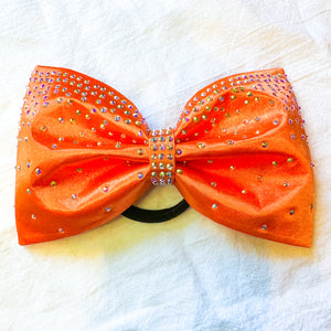 ORANGE Jumbo MUSE Tailless Cheer Bow