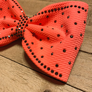 Neon Jumbo MUSE Tailless Cheer Bow (5 Colors)