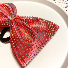 Load image into Gallery viewer, CORAL Jumbo MUSE Tailless Cheer Bow