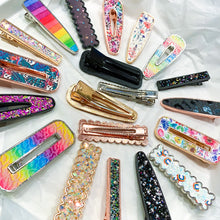 Load image into Gallery viewer, GIRL BOSS Luxury Barrette Set - Rainbow