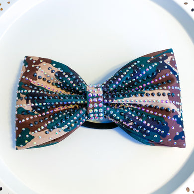 CAMO Jumbo MUSE Tailless Cheer Bow