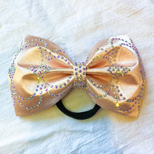 Load image into Gallery viewer, PEACH Jumbo MUSE Tailless Cheer Bow