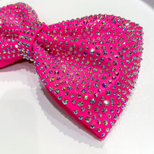 Load image into Gallery viewer, NEON PINK Jumbo MUSE Tailless Cheer Bow