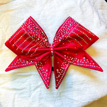 Load image into Gallery viewer, RED Sewn MOXIE Cheer Bow