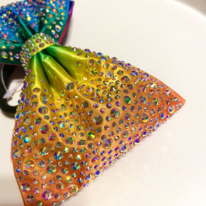 RAINBOW Jumbo MUSE Tailless Cheer Bow