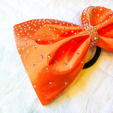 ORANGE Jumbo MUSE Tailless Cheer Bow