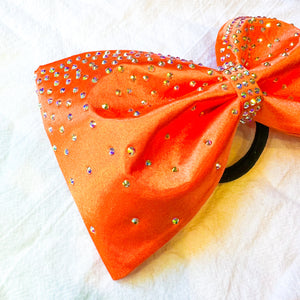 ORANGE Jumbo MUSE Tailless Cheer Bow