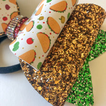 Load image into Gallery viewer, Taco Time Double-Stack GLORY Bow with Tails